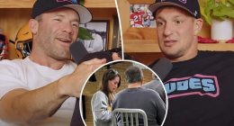 Rob Gronkowski, Julian Edelman weigh in on Bill Belichick’s interview drama with ‘representative’ girlfriend Jordon Hudson