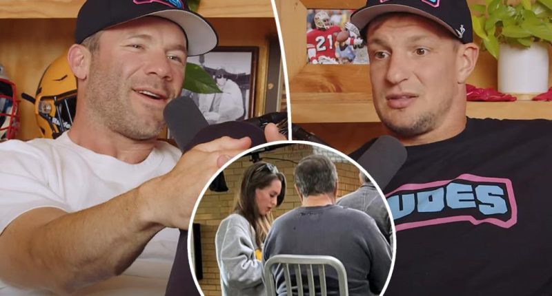 Rob Gronkowski, Julian Edelman weigh in on Bill Belichick’s interview drama with ‘representative’ girlfriend Jordon Hudson