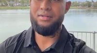 Sunny Naidu (pictured) has amassed a large social media following since being released from jail where he posts personal fitness and prison culture videos