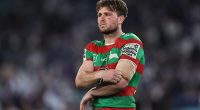 South Sydney Rabbitohs forward Jai Arrow had a heated confrontation with a Bulldogs supporter in the stands during their Good Friday clash
