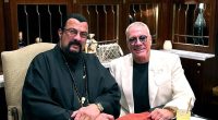 Once mortal enemies Steven Seagal and Jean-Claude Van Damme revealed they buried the hatchet after posting a photo together at Seagal's birthday dinner last week