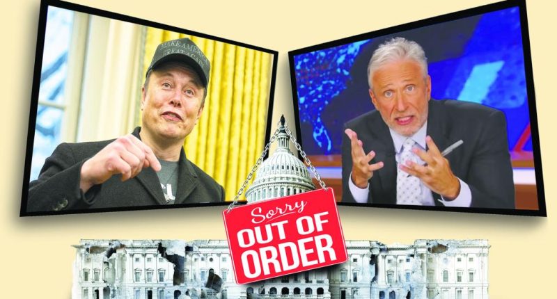 The left and right can agree on one thing: Our government is a joke on the United States