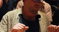 Travis Kelce looked uncrecognizable in a cap and glasses at the poker table in Las Vegas
