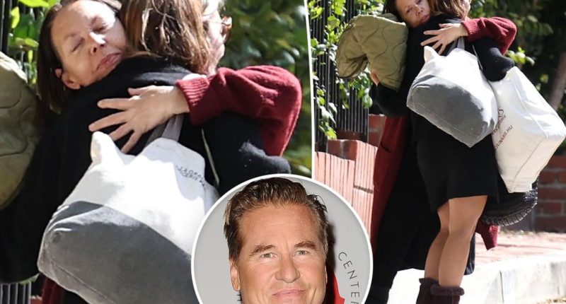 Val Kilmer’s ex-wife Joanne Whalley consoles daughter Mercedes after actor’s heartbreaking death