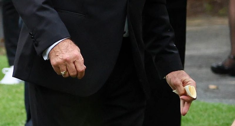 NRL great Wally Lewis has tied the knot with partner Lynda Adams