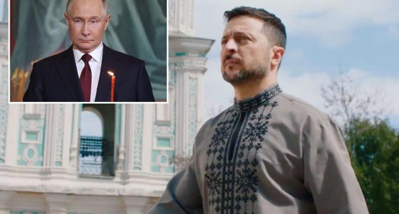 Zelensky tells Ukraine on Easter: ‘Evil may have its hour but God will have his day’
