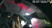 ‘I know how this works’: Mom who crashed car carrying kids and ’empty wine bottles’ works for the state’s Department of Transportation, police say