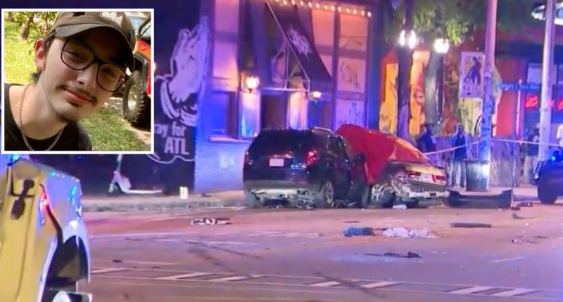 ‘Throwing up hands signs, middle fingers’: Driver’s ‘celebration’ after allegedly killing teen in crash that ended high-speed police chase leaves witnesses shocked