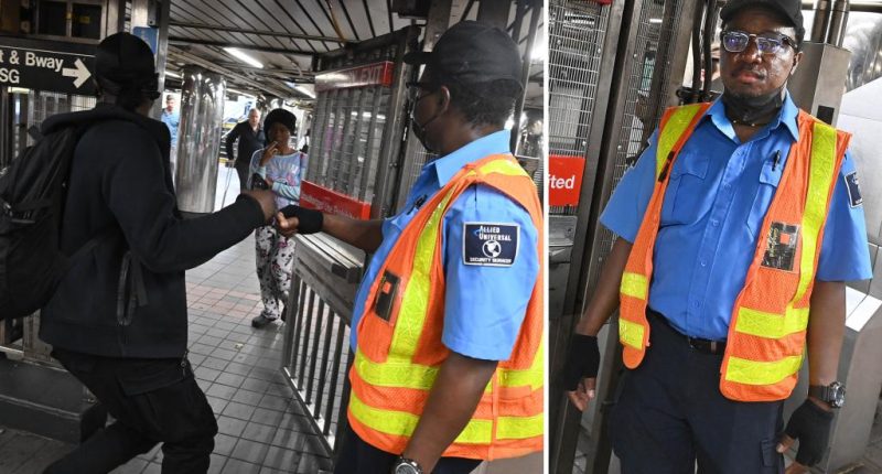 $100-an-hour subway guards are holding doors open for fare beaters, sleeping on the job