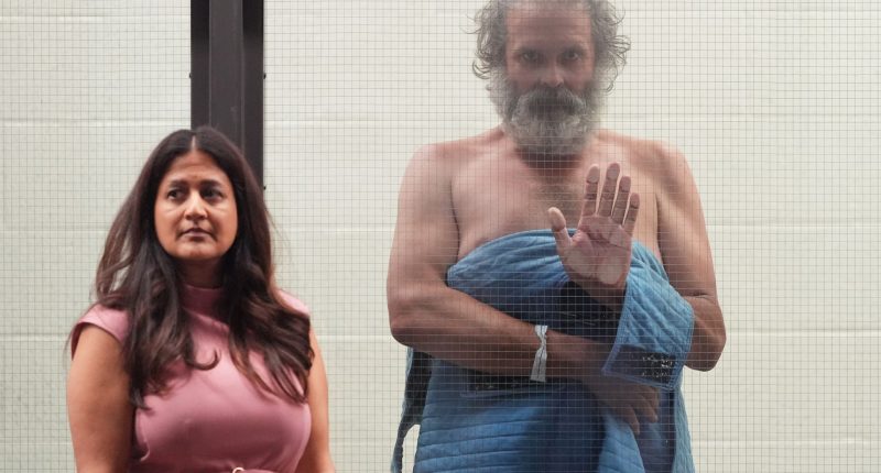 Jennifer Aniston’s shirtless ‘stalker’ gives creepy smile in court after ‘ramming car into Friends star’s mansion gates’