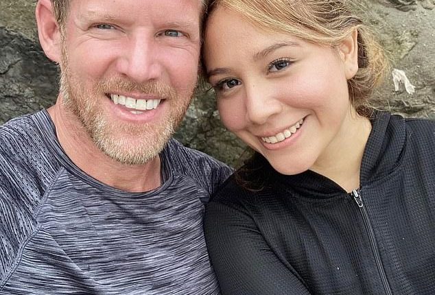 Ben Rathbun, who starred on season five of TLC's 90 Day Fiancé: Before the 90 Days, has died at age 55. He was surrounded by family in his final hours after battling stage 4 stomach cancer, a family source told TMZ; pictured with the wife he met on 90 Day Fiancé, Mahogany Roca