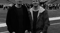 Joel Selwood (right) has paid tribute to his brother Adam (left) after his tragic passing, aged 41, posting several pictures of he and his brother on Instagram