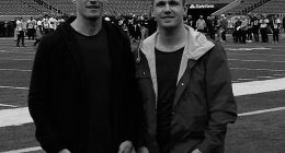 Joel Selwood (right) has paid tribute to his brother Adam (left) after his tragic passing, aged 41, posting several pictures of he and his brother on Instagram