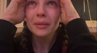 Abbie Chatfield, 29, was left in tears on Saturday night as she went on Instagram live to film her real-time reaction to the vote count for the 2025 Federal Election