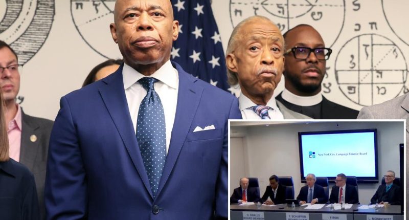 Adams sues NYC Finance Board over denial of $3.4 million in matching funds
