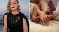 Amber Heard welcomes twins as she announces her new son and daughter