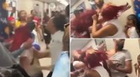 Arkansas kindergarten graduation devolves into wild brawl between parents as children scream ‘stop!’