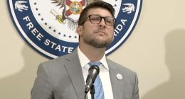 Florida Attorney General James Uthmeier faces possible sanctions at the hands of a federal judge in Miami for allegedly encouraging enforcement of a temporarily blocked immigration law.. (Florida Phoenix)