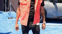 Rapper Skilla Baby, 26, survived an attempt on his life in the Detroit area Thursday evening;  Pictured in Los Angeles in June 2024