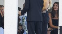 Carrie Bickmore (pictured) bent the seating rules at Australian Fashion Week on Wednesday. The former The Project star cheekily moved position at the AJE show, just prior to the catwalk's late start time