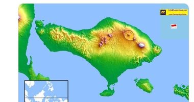 An island-wide blackout hit Bali, in Indonesia, around 4pm local time on Friday