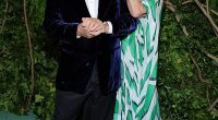 Barry Diller, pictured with wife Diane Von Furstenberg in 2000, has come out as gay. He previously held leadership positions at Paramount, ABC, and Twentieth Century Fox, and is credited with creating the Fox network