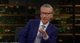 Bill Maher has been left stunned after hearing that Bernie Sanders and Alexandria Ocasio-Cortez are likely frontrunners to lead the Democrats