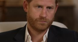 Body language expert Judi James told FEMAIL that Prince Harry's stare 'suggested a man who¿d found more toys to throw out of the pram'