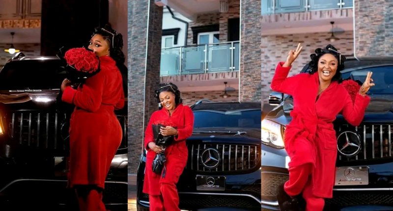 Blessing CEO gifts herself luxurious vehicle as a birthday gift