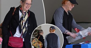 Bridget Fonda spotted with husband Danny Elfman for the first time in 16 years