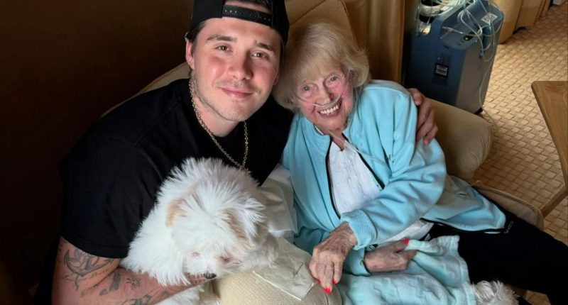 Brooklyn Beckham posts emotional tribute to Nicola Peltz’s late grandma after social media silence on David’s birthday