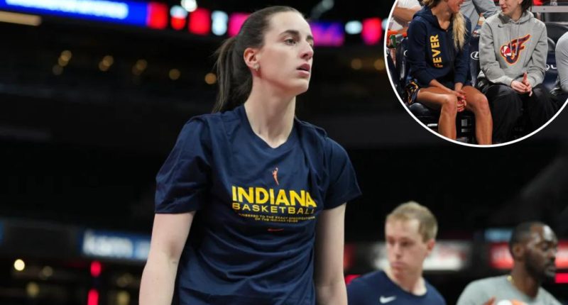 Caitlin Clark misses game for first time in six years with leg issue