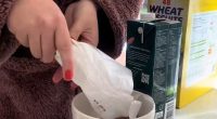 A self-professed 'cheapskate' has revealed what she eats in a day in order to be mortgage-free at 32