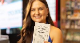 The numbers for Thursday night's $30m Powerball draw have been drawn
