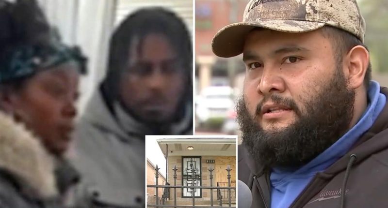 Chicago homeowner moves in with alleged squatters who refused to leave property