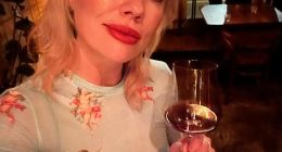 Clementine Ford (pictured) wrote that she wished Joe Biden a 'very painful demise'