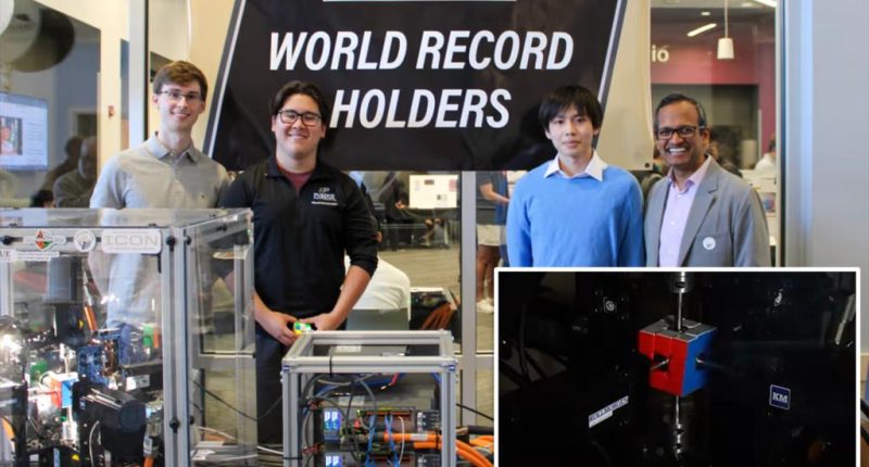 College students create robot that breaks record for solving Rubik’s cube — smashing prior record held by $80B auto maker