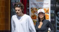 Cruz Beckham, 20, steps out with girlfriend, 29, amid family feud – & she looks EXACTLY like mum Victoria