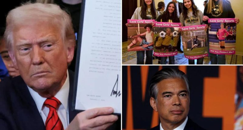 DOJ launches Title IX probe into California over state law allowing trans athletes to play women’s sports 
