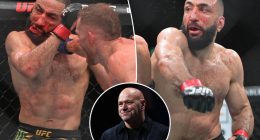 Dana White shows off Belal Muhammad’s horrifying UFC injury in gruesome photo