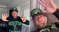 Dave Portnoy surrenders to Knicks fans in middle of embarrassing Game 6 blowout: ‘Hand up’