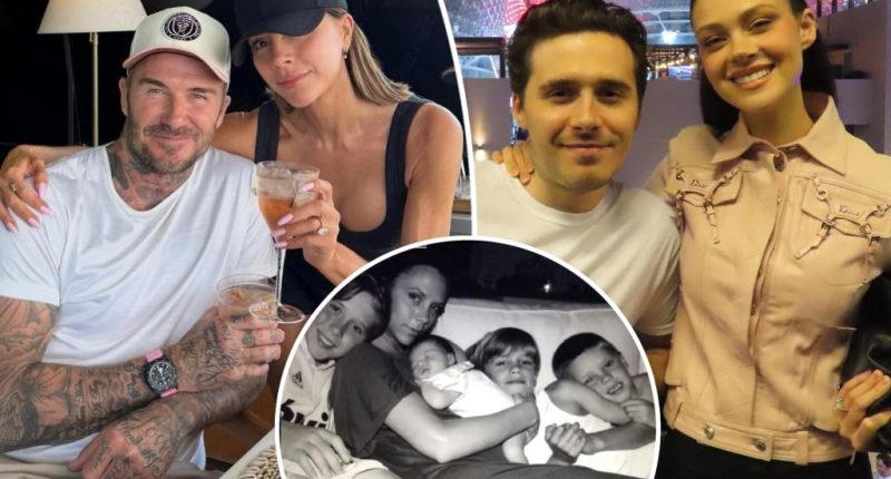 David Beckham includes son Brooklyn in touching Mother’s Day post amid family feud
