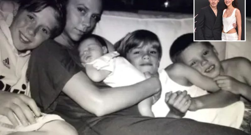 David Beckham makes move to fix feud with son Brooklyn as he includes him in sweet Mother’s Day tribute to wife Victoria
