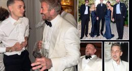 David Beckham’s raucous 50th SHUT DOWN at 3.35am after complaints as family have wild A list party to forget family feud
