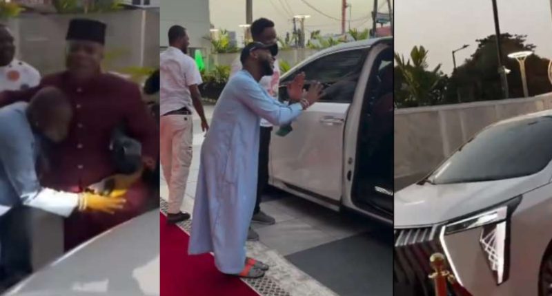 Davido Keeps His Promise, Hosts Bright Chimezie at His Lagos Residence