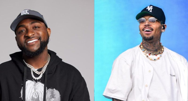 Davido Reacts As Chris Brown Finally Gets Released