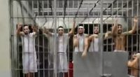 Deported 'Tren de Aragua gangsters' scream in distress in first video from inside El Salvador prison