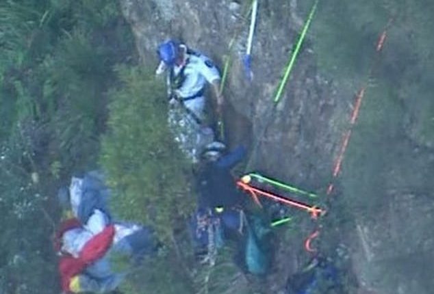 A paraglider in his 50s collided with a cliff near Stanwell Tops in NSW soon after take off