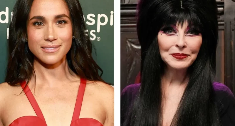 Elvira Isn’t Putting Up With ‘Princess Meghan’ Markle Dissing Her and Has a Message for the Duchess