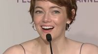Emma Stone had a sweet reunion with a reporter who said she changed his life on Saturday